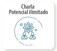 ícono charla potencial ilimitado